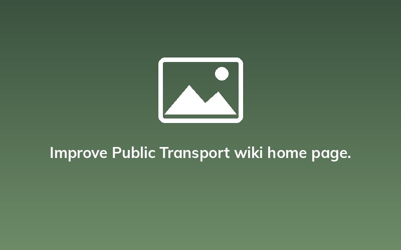 Screenshot: Improve Public Transport Wiki