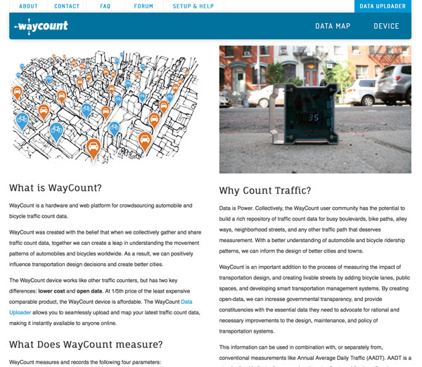 Screenshot: WayCount