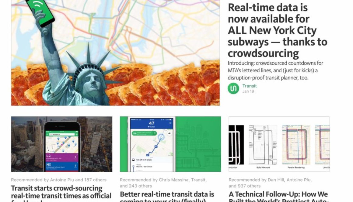 Transit on Medium
