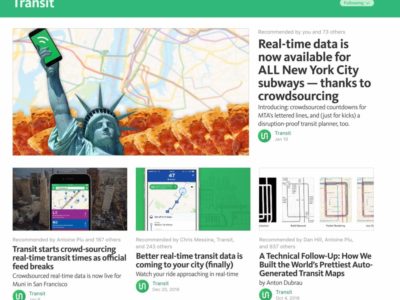 Transit on Medium