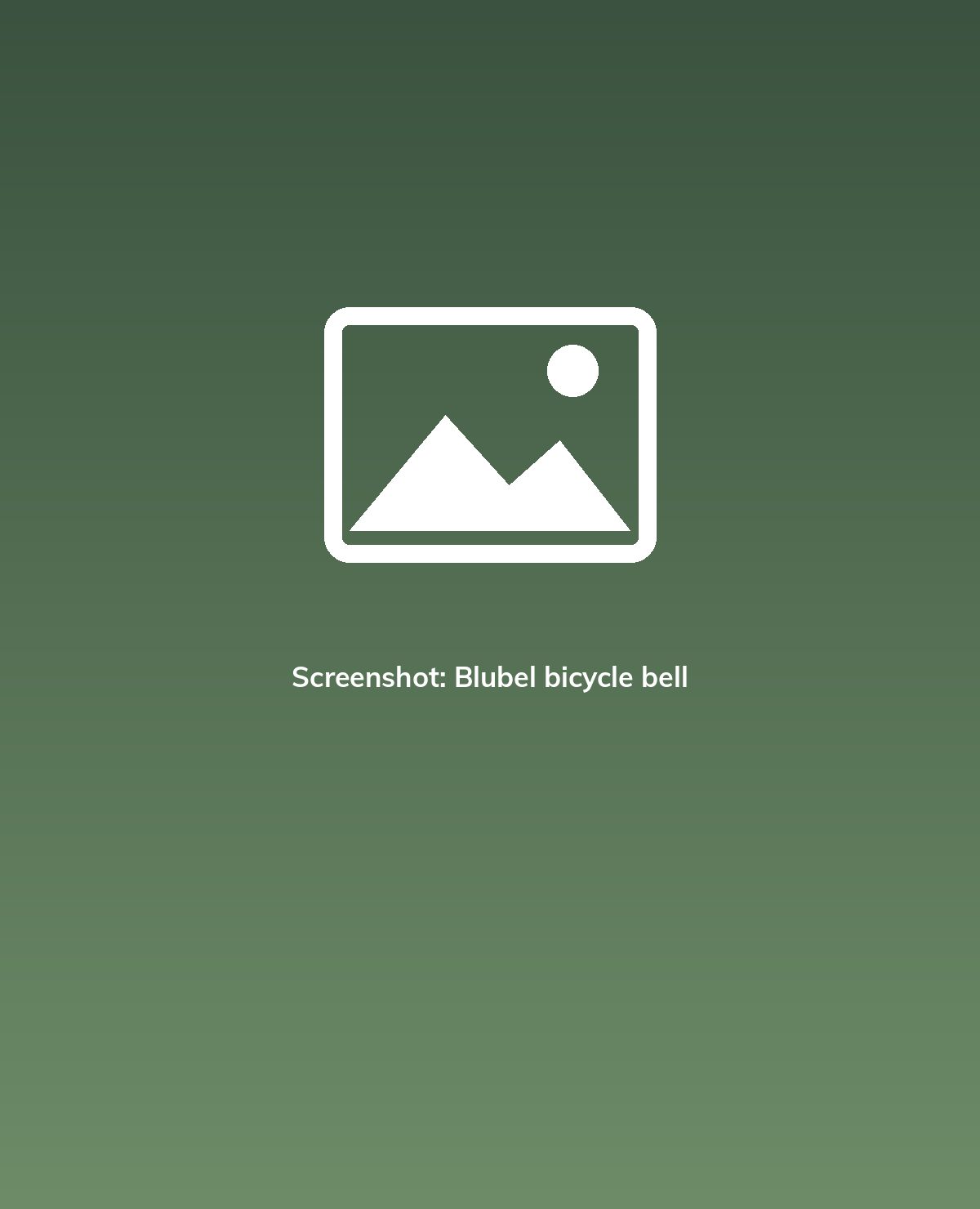 Screenshot: Blubel bicycle bell